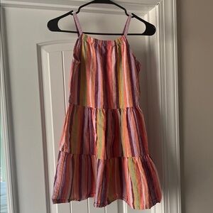 Carter's Multicolor Striped Casual Dress